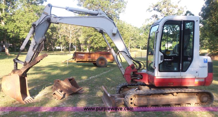 image for item BS9838 2002 Takeuchi TB145 compact excavator