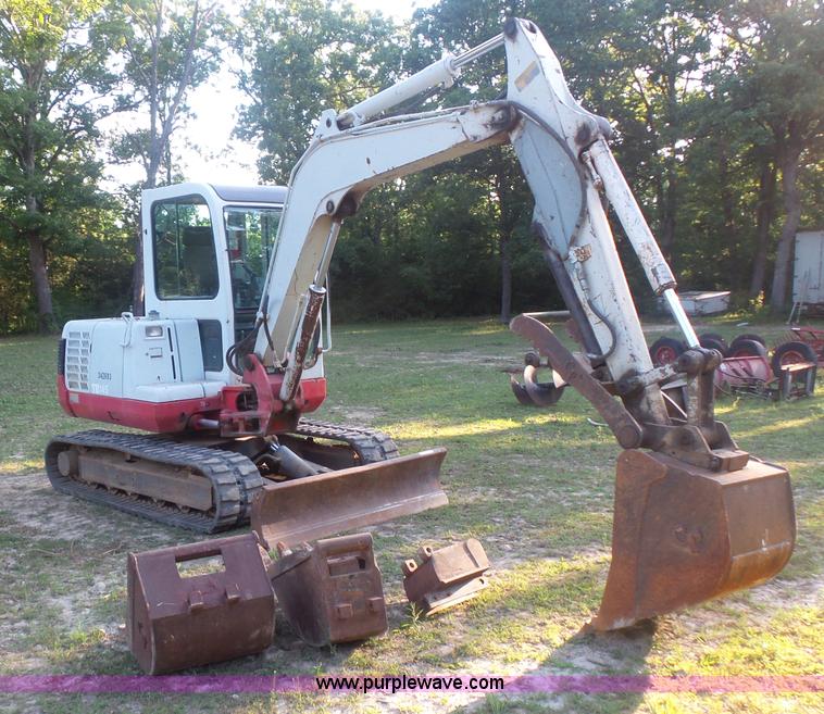image for item BS9838 2002 Takeuchi TB145 compact excavator