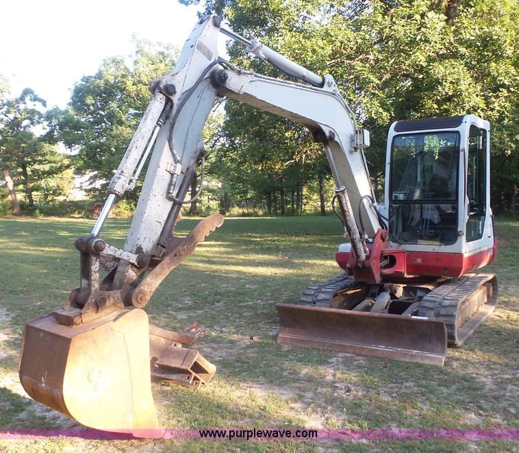 image for item BS9838 2002 Takeuchi TB145 compact excavator