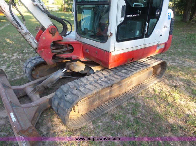 image for item BS9838 2002 Takeuchi TB145 compact excavator