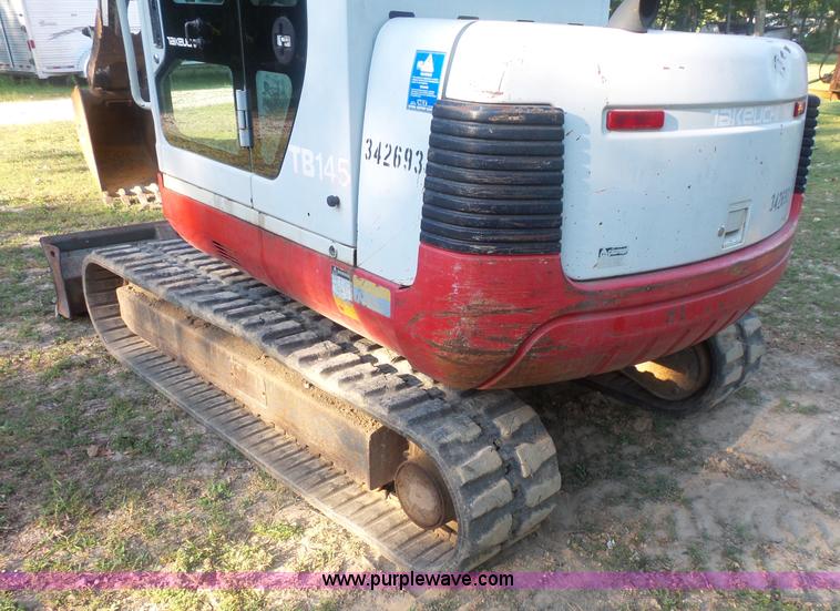 image for item BS9838 2002 Takeuchi TB145 compact excavator