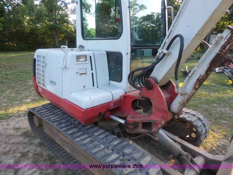 image for item BS9838 2002 Takeuchi TB145 compact excavator