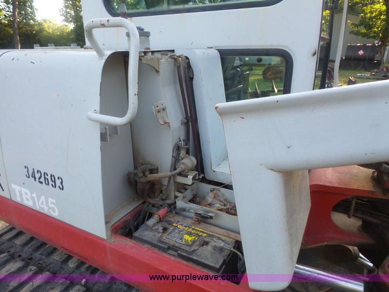 image for item BS9838 2002 Takeuchi TB145 compact excavator