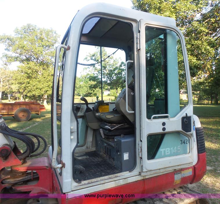 image for item BS9838 2002 Takeuchi TB145 compact excavator