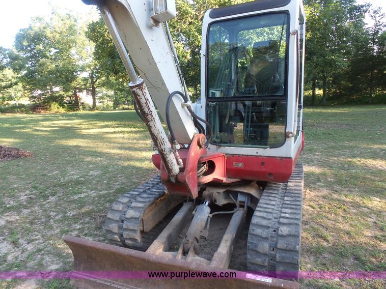 image for item BS9838 2002 Takeuchi TB145 compact excavator