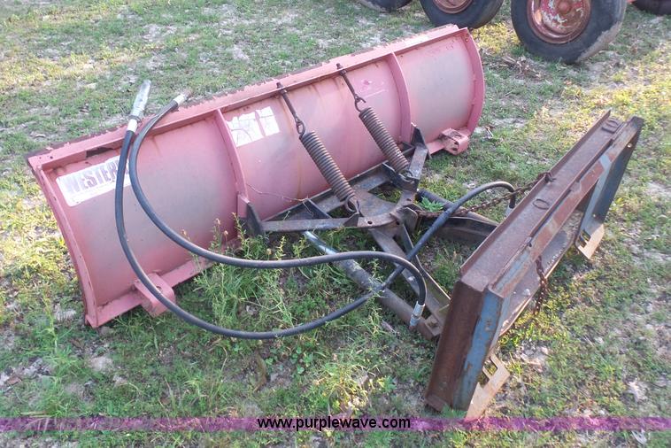 image for item BS9840 Western skid steer snow plow