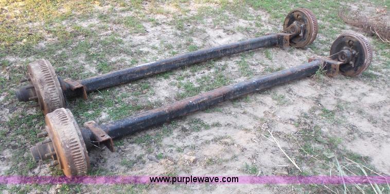 image for item BS9841 (2) torsion axles