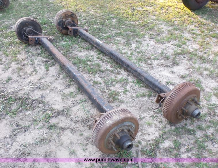 image for item BS9841 (2) torsion axles