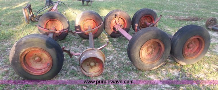 image for item BS9844 (4) axles and springs