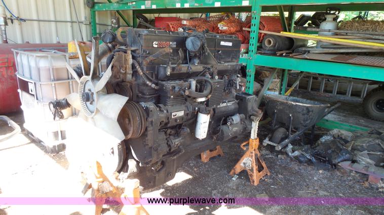 image for item BS9877 Cummins N14 Plus turbo diesel engine