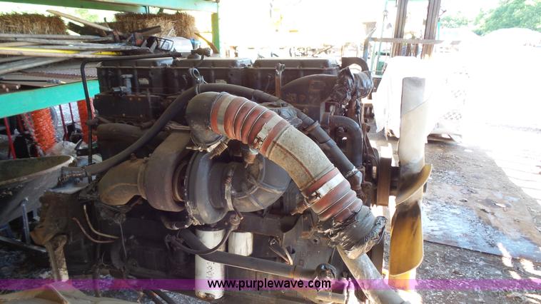 image for item BS9877 Cummins N14 Plus turbo diesel engine