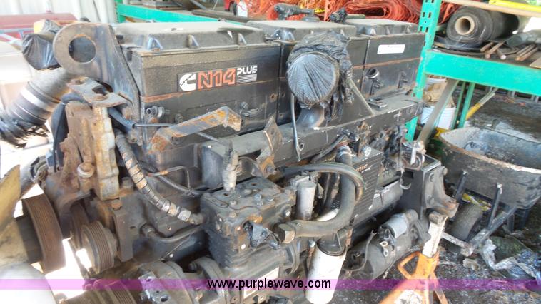 image for item BS9877 Cummins N14 Plus turbo diesel engine