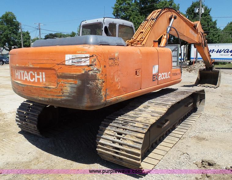 image for item BZ9761 1998 Hitachi EX200LC-5 excavator