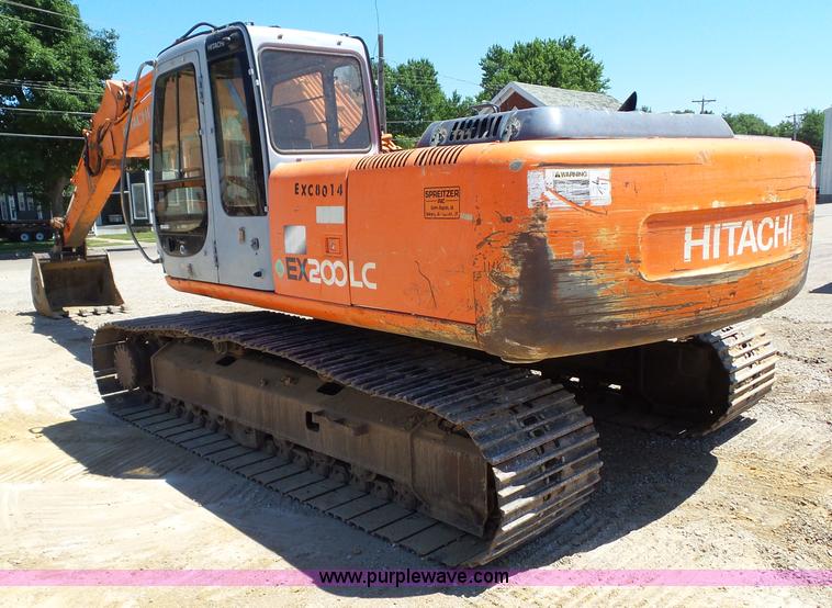 image for item BZ9761 1998 Hitachi EX200LC-5 excavator