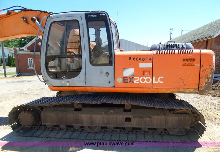 image for item BZ9761 1998 Hitachi EX200LC-5 excavator