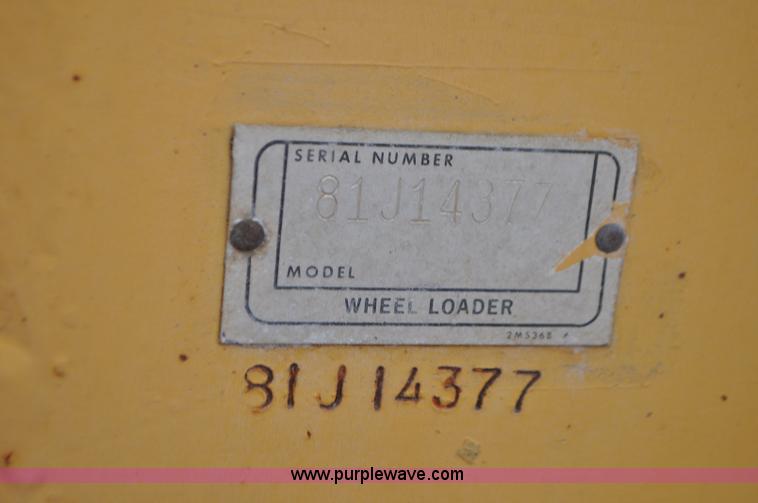 image for item G7411 1980 Caterpillar 950 wheel loader