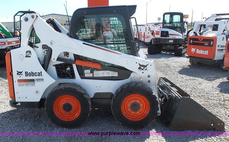 image for item J1661 2015 Bobcat S570 skid steer