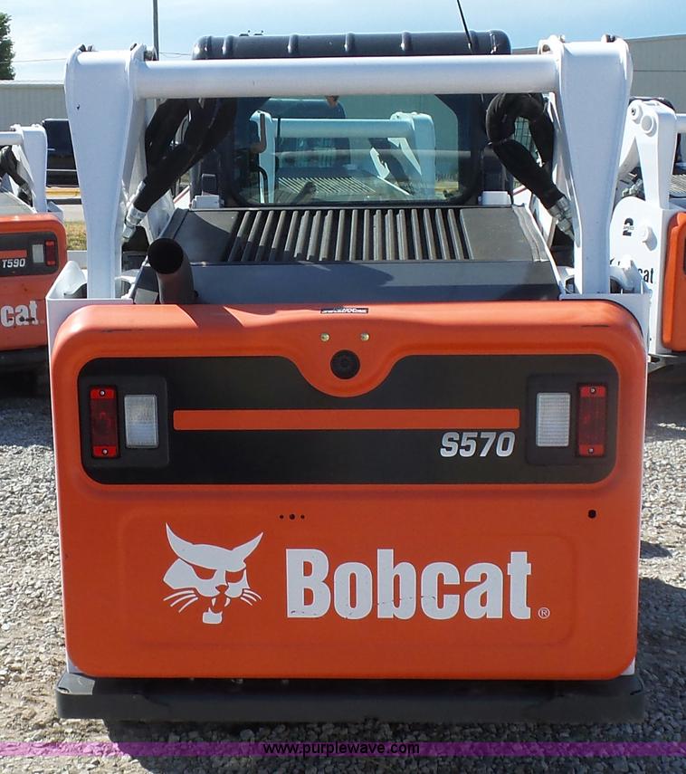 image for item J1661 2015 Bobcat S570 skid steer