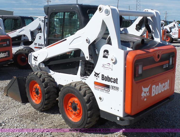 image for item J1661 2015 Bobcat S570 skid steer