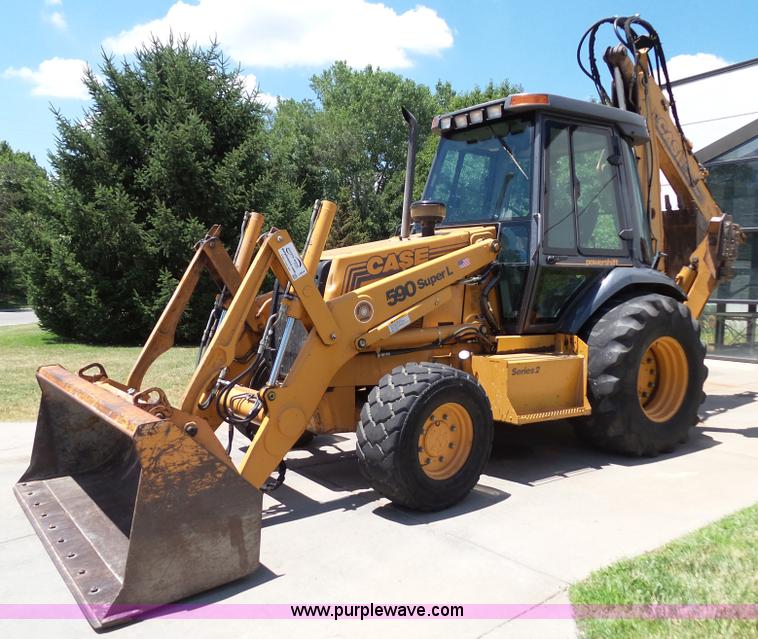 image for item J4854 1999 Case 590 Super L backhoe