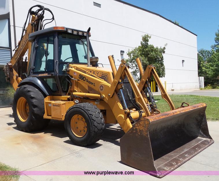 image for item J4854 1999 Case 590 Super L backhoe