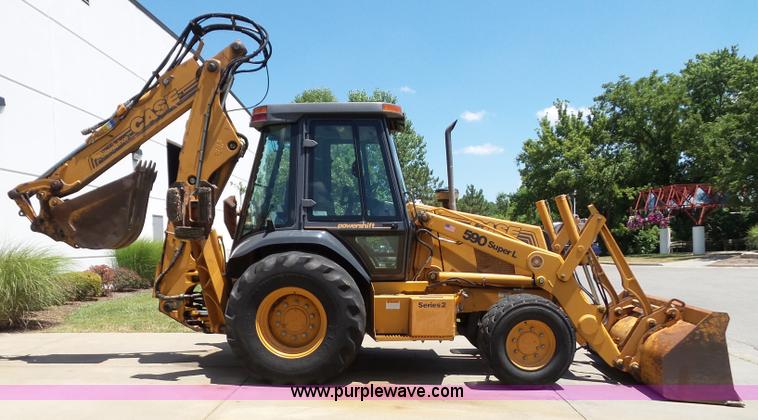 image for item J4854 1999 Case 590 Super L backhoe