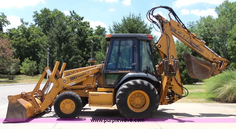 image for item J4854 1999 Case 590 Super L backhoe