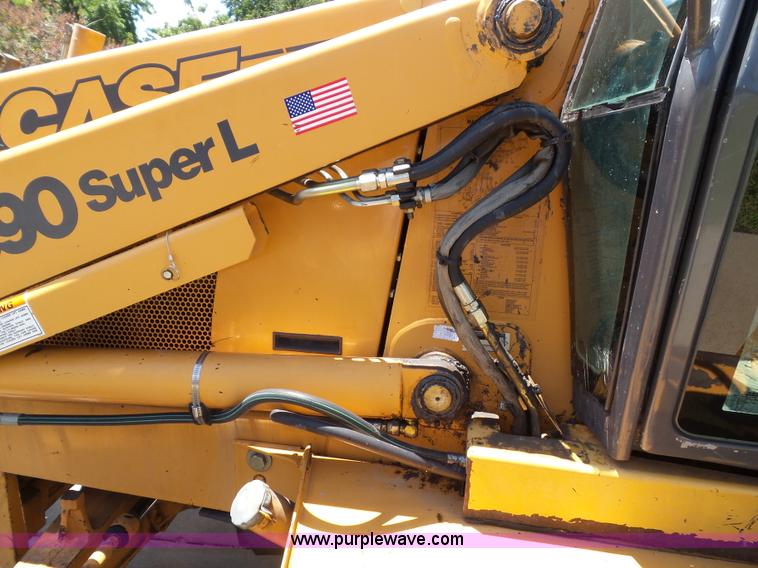 image for item J4854 1999 Case 590 Super L backhoe