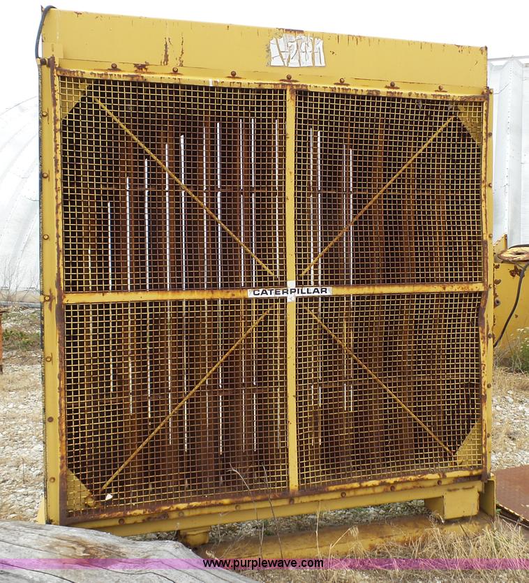 image for item K4010 Caterpillar folded core radiator