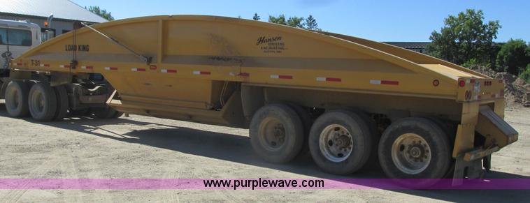 image for item K4031 2001 Load King bottom dump trailer