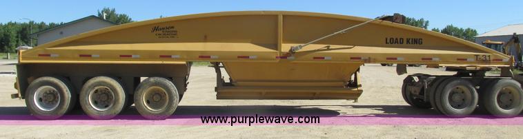 image for item K4031 2001 Load King bottom dump trailer