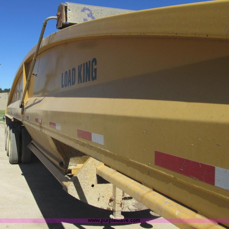 image for item K4031 2001 Load King bottom dump trailer