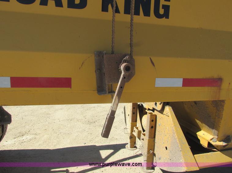 image for item K4031 2001 Load King bottom dump trailer