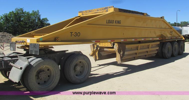 image for item K4032 1992 Load King bottom dump trailer