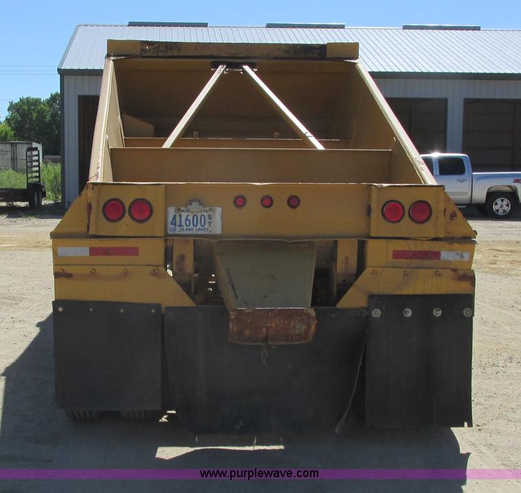 image for item K4032 1992 Load King bottom dump trailer