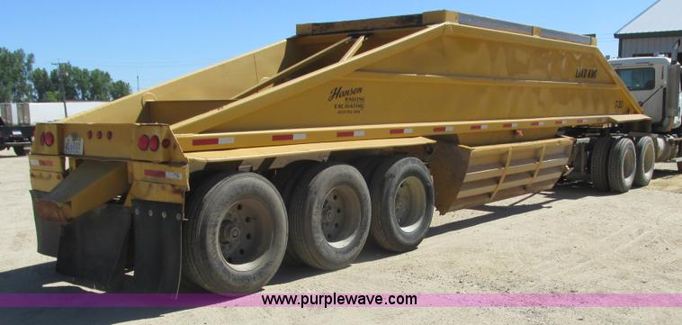image for item K4032 1992 Load King bottom dump trailer