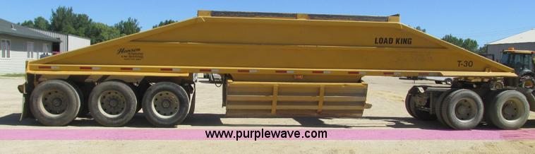 image for item K4032 1992 Load King bottom dump trailer