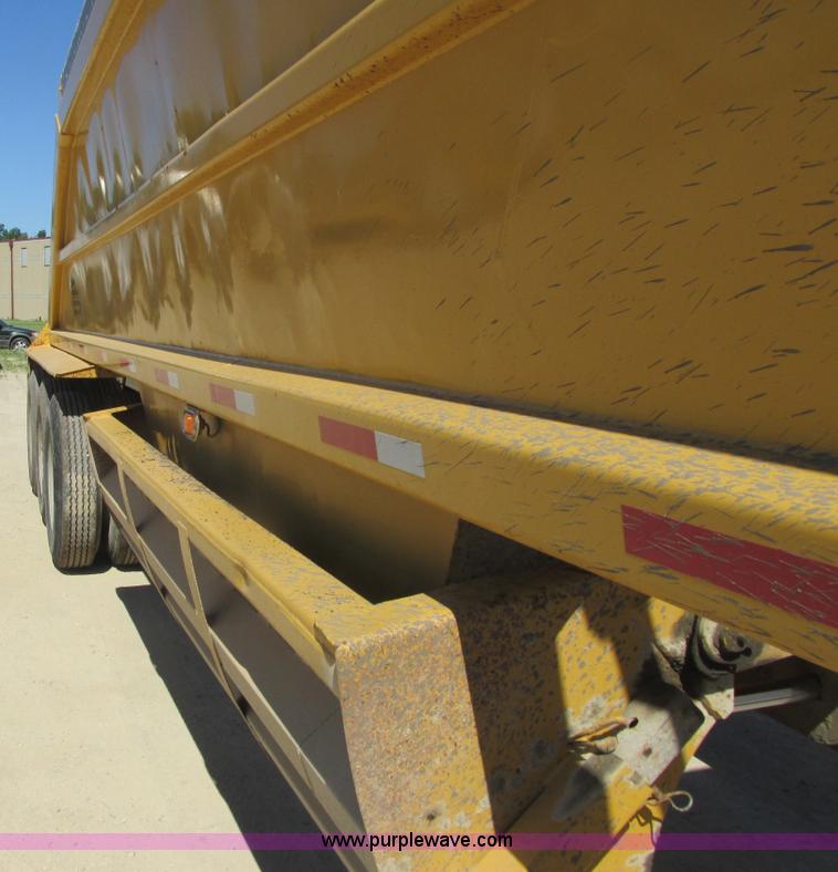 image for item K4032 1992 Load King bottom dump trailer