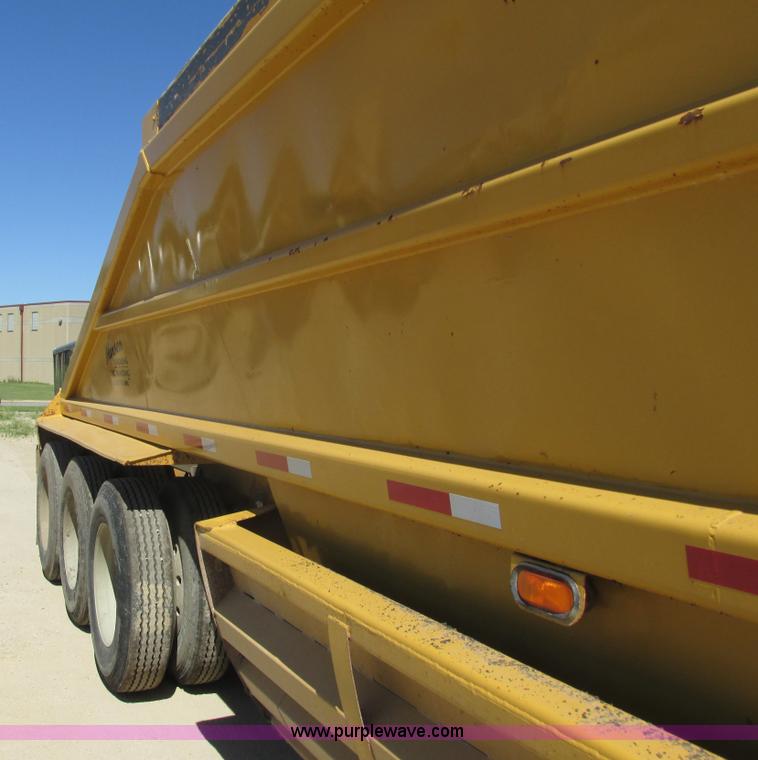 image for item K4032 1992 Load King bottom dump trailer