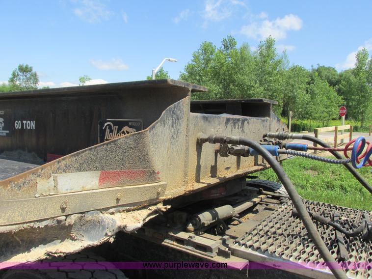 image for item K4034 1998 Witzco Challenger RG-60 lowboy equipment trailer