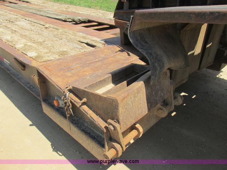 image for item K4034 1998 Witzco Challenger RG-60 lowboy equipment trailer