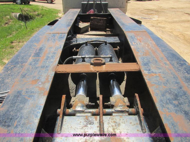 image for item K4034 1998 Witzco Challenger RG-60 lowboy equipment trailer