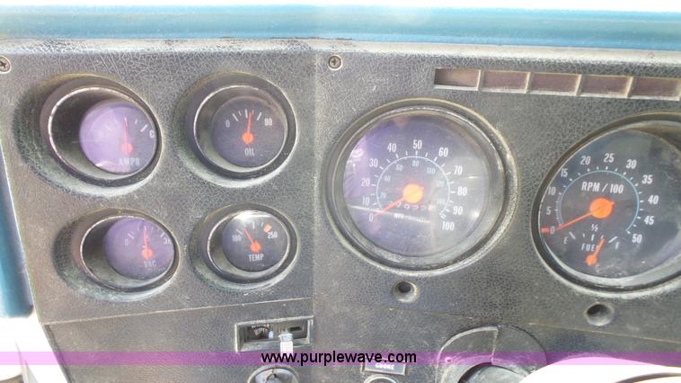 image for item K4593 1977 Chevrolet C65 dump flatbed truck