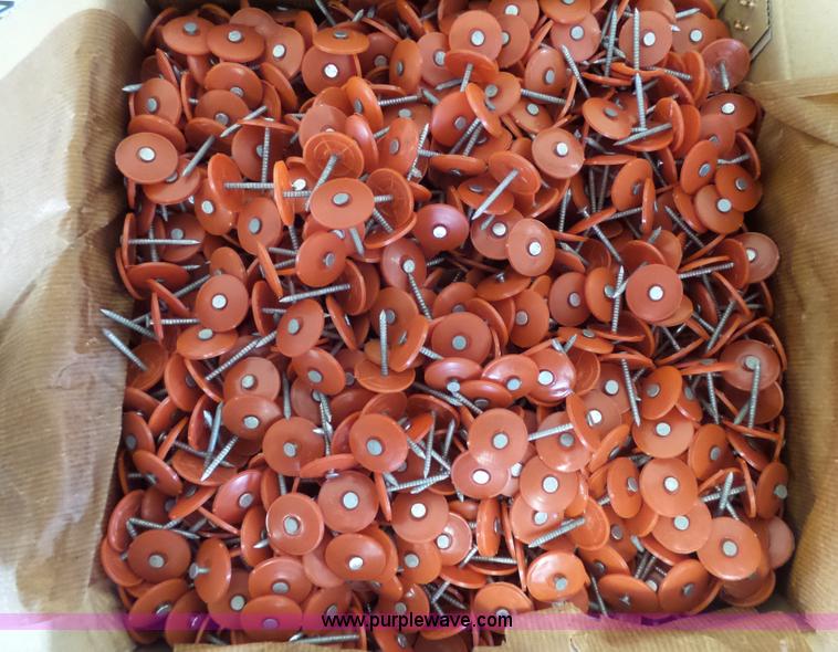 image for item K5401 (24) boxes plastic cap nails