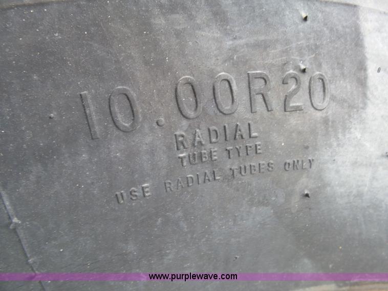 image for item K5407 (5) 10.00R20 tires