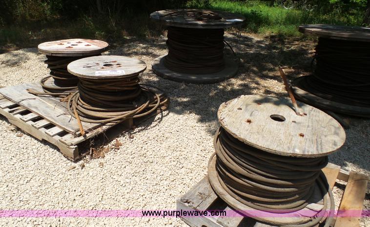 image for item K5411 (3) 5/8" diameter cable spools