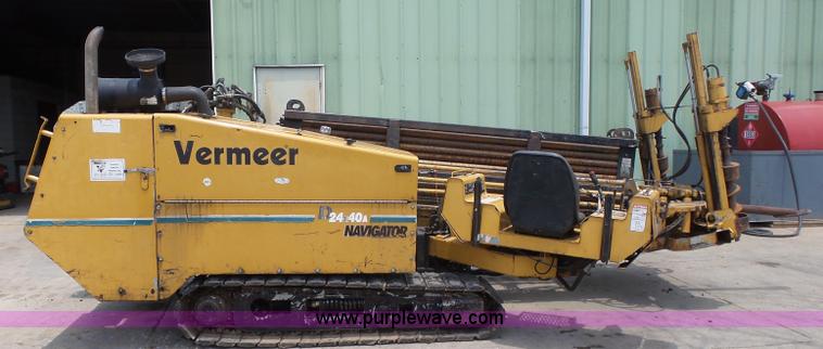 image for item K7111 2000 Vermeer D24X40A directional boring unit