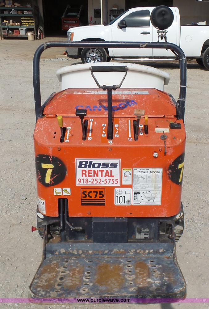 image for item K7114 2008 Canycom SC-75 track buggy