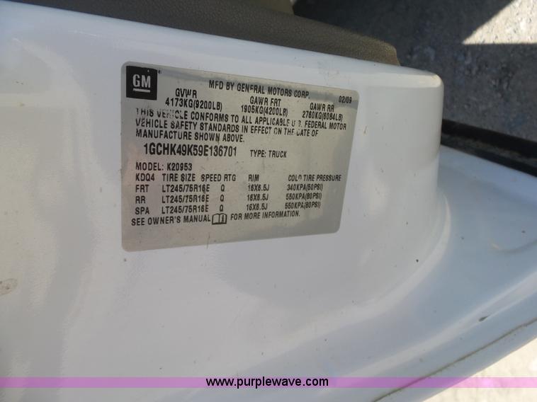 image for item K7133 2009 Chevrolet Silverado 2500HD Ext. Cab pickup truck