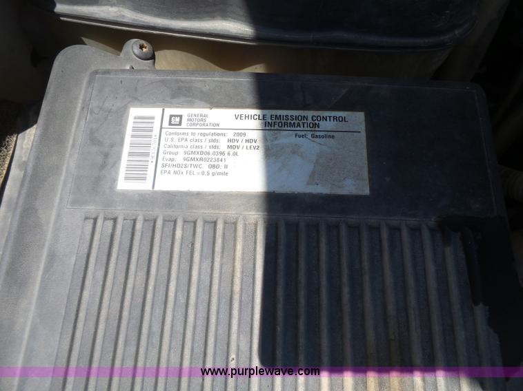 image for item K7133 2009 Chevrolet Silverado 2500HD Ext. Cab pickup truck